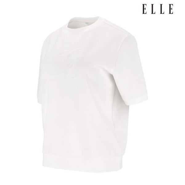 ゴルフセーブゾーン01 女性ロゴ刺繍ラウンドTシャツ 6L25301 220 (S45730728)