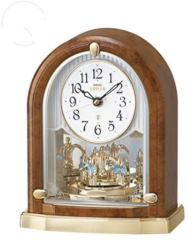 SEIKO EMBLEM 置き時計 206×165×110 電波 アナログ HW592B 12,769円