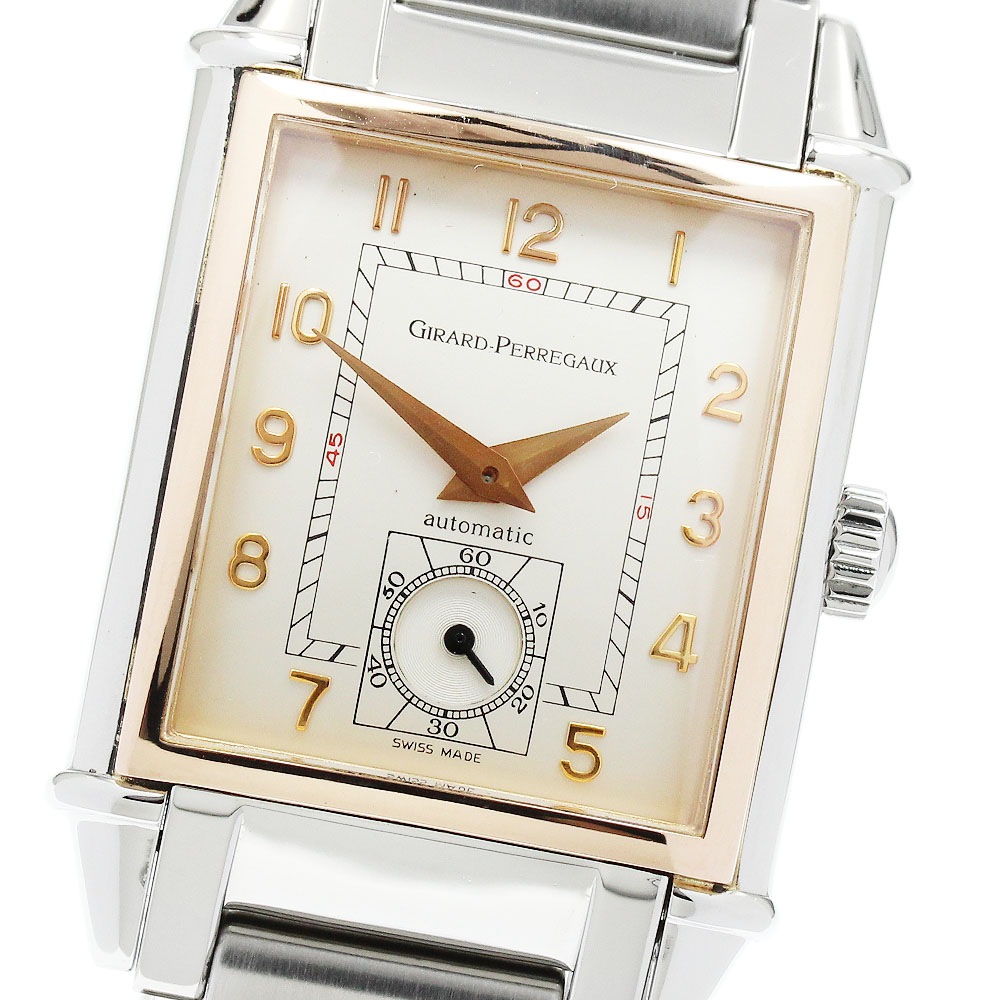 ジラール・ペルゴ GIRARD PERREGAUX 2594 ヴィンテージ1945 スモールセコンド PGベゼル 自動巻き メンズ _906260【中古】