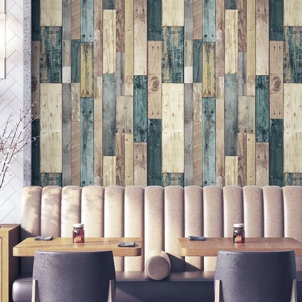 [10m巻]リメイクシート シール壁紙 プレミアムウォールデコシートW-WA323 オールドウッド3