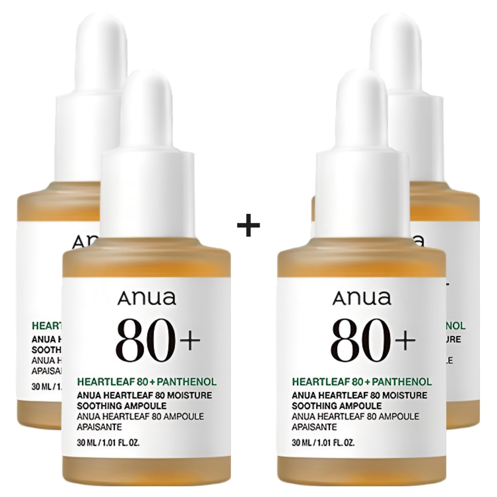 ドクダミ80水分鎮静アンプル, 30ml 4個