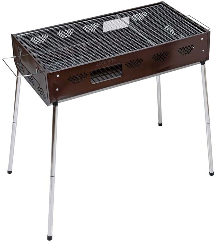 CAPTAIN STAG キャプテンスタッグ ファストBBQグリル 800 ブラウン アウトドア アクセサリー UG0059