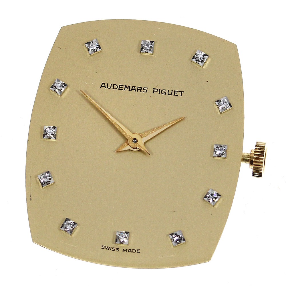 オーデマ・ピゲ AUDEMARS PIGUET 12Pダイヤ cal.2080 ムーブメント 手巻き メンズ 良品 _A-169【中古】