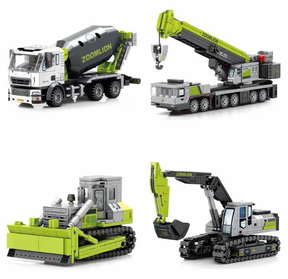 ブロック互換 レゴ 互換品 レゴミキサー車 トラックミキサ 中型トラック 土砂ダンプ車 互換品クリスマス プレゼント ギフト 誕生日 5,985円