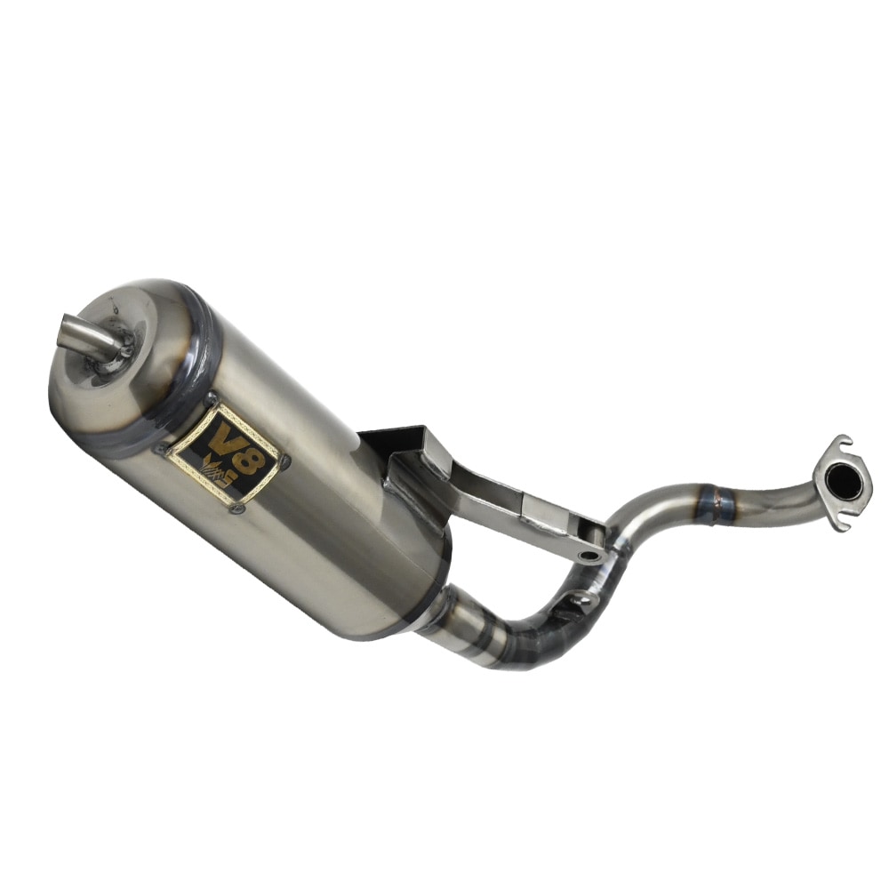 Live DIO V8 チャンバー 横型エンジン AF34 AF35 ライブディオ ZX ハワイアンチャンバー マフラー カスタム 50 デイオ