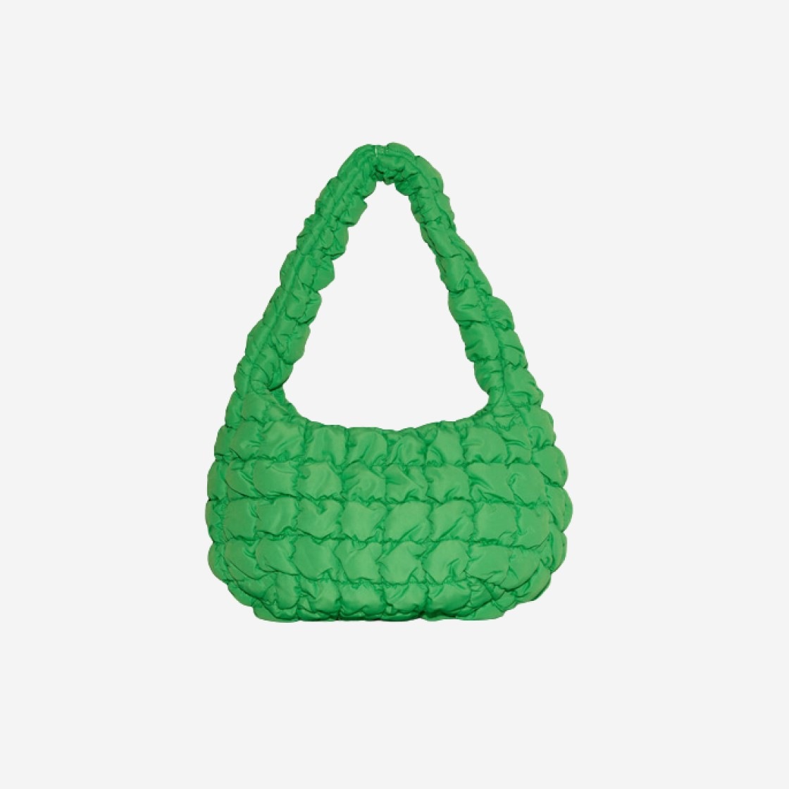 【COS】 QUILTED MINI BAG : BRIGHT GREEN 23,500円