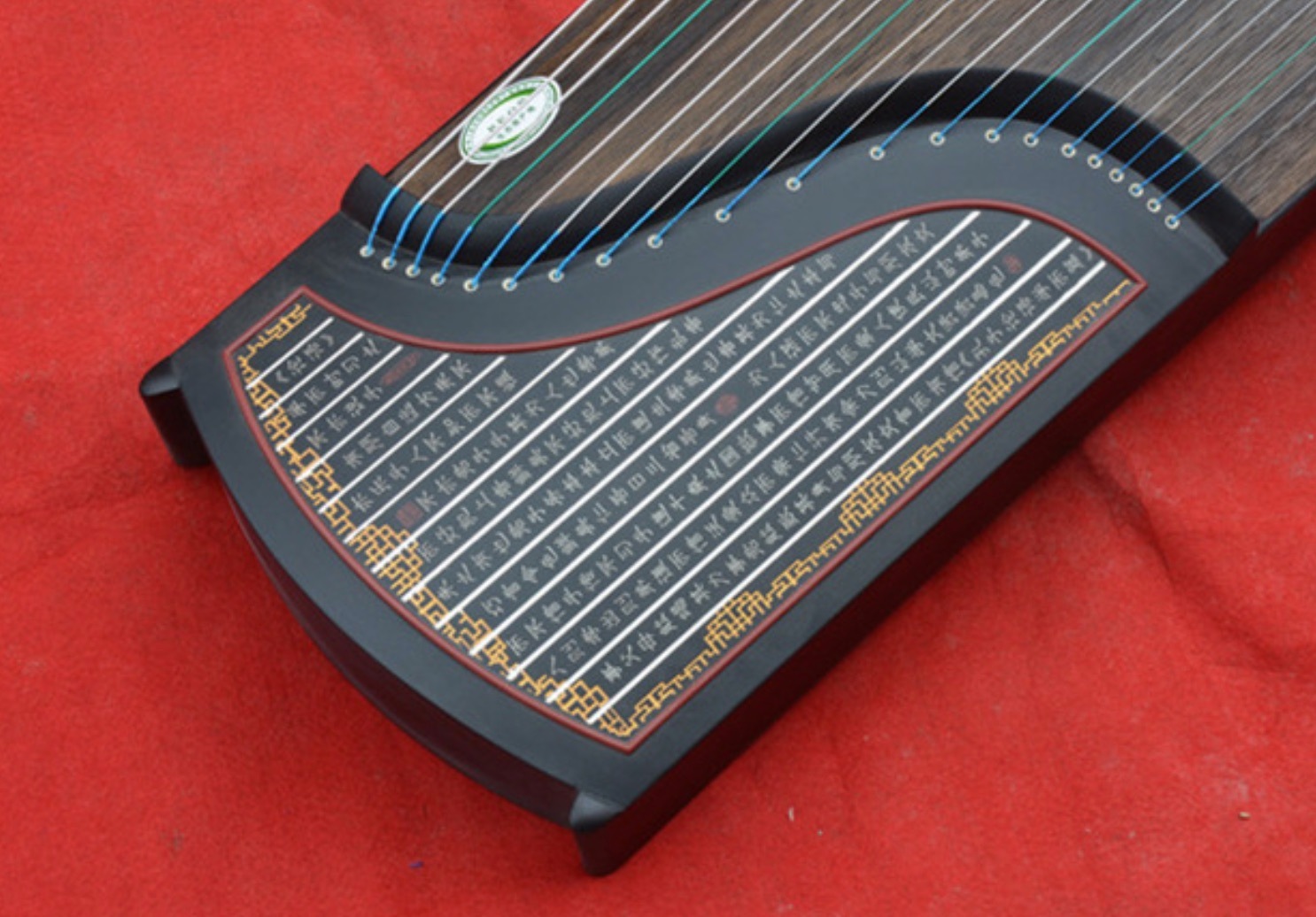 【限定販売】 古筝163cmシェルカービングクラフト孔子中国弦楽器の論語 琴・筝