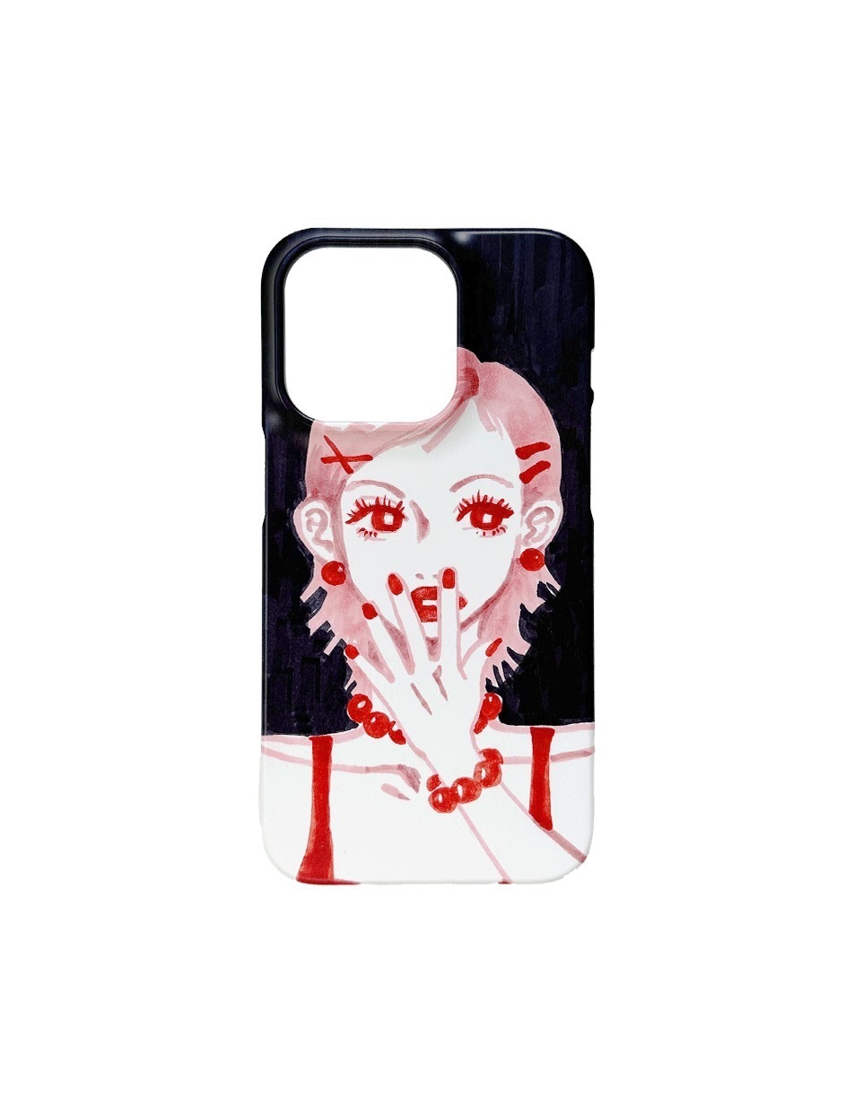 【GODASHIN】Red Case iPhone Galaxy
