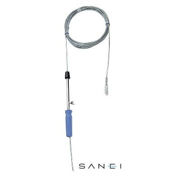 三栄水栓　SANEI　パイプクリーナー　15m　PR80-15