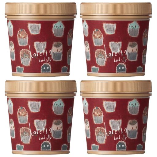 ロレッタ ハードゼリー 300g×4個セット [ローズの香り ヘアワックス ヘアケア スタイリング剤 スタイリングジェル ツヤ ウェット感]