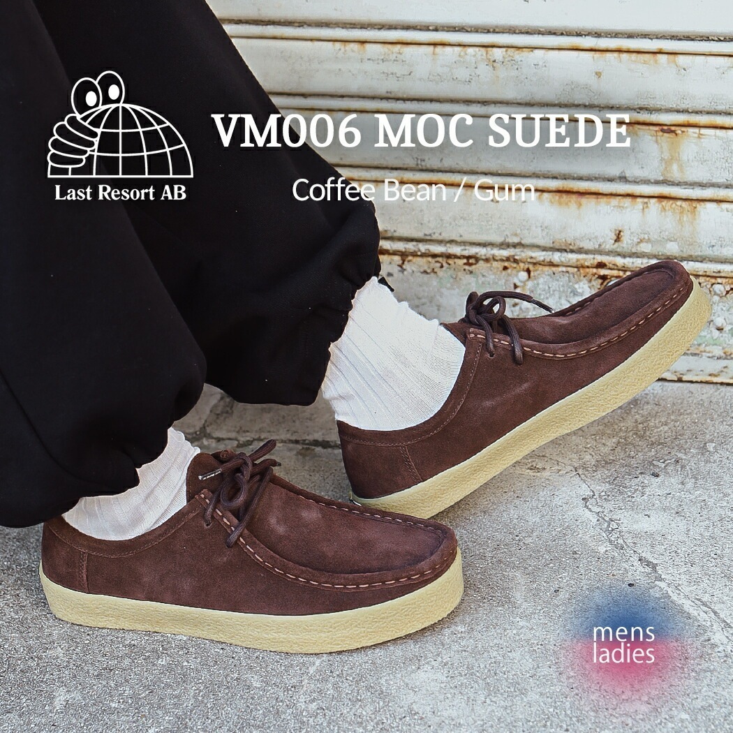 LAST RESORT AB ラストリゾート モック スエード ワラビー スニーカー LOAFER VM006 MOC SUEDE 
