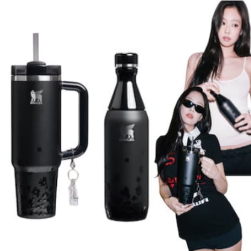 [JENNIEコラボ] Quencher Luxe Tumbler 887ml/All Day Slim Luxe Bottle 355ml 2種/手付き内蔵型ストロー/ステンレスタンブラー