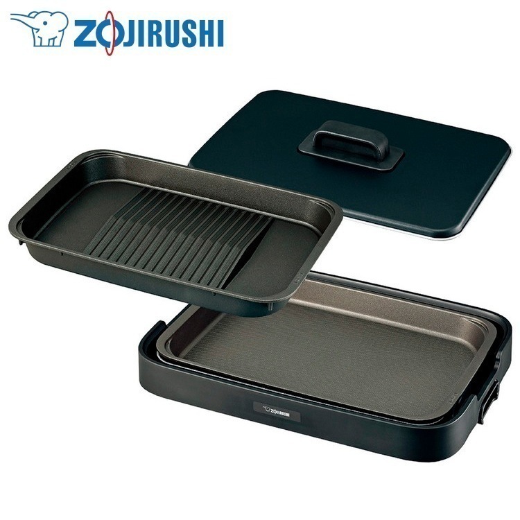 象印 ホットプレート ブラック EA-KE20-BA 焼肉 深型 EAKE20 ロングコード 本体ガード 丈夫 やきやき　メガ割 8,834円