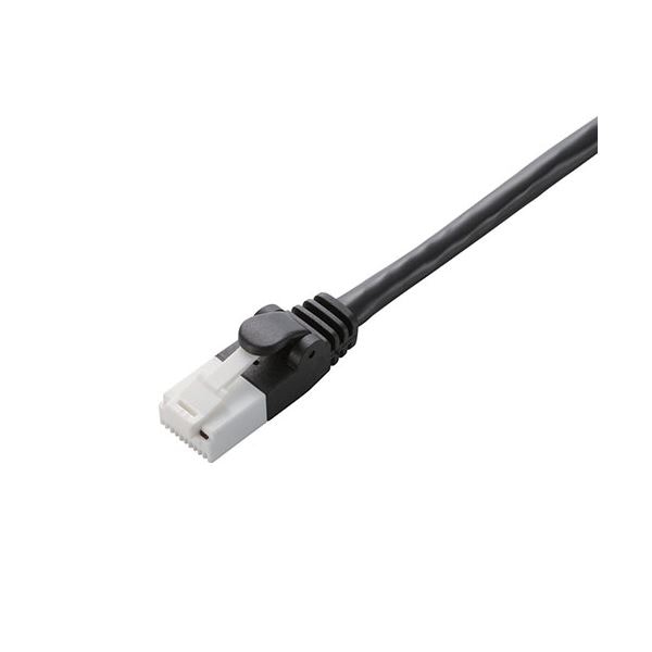 (5個セット)エレコム LANケーブル/CAT6対応/EU RoHS指令準拠/爪折れ防止/簡易パッケージ仕様/3m/ブラック LD-GPT/BK3/RSX5
