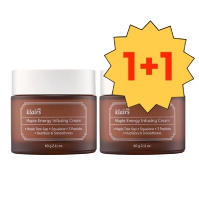 [1+1] メープルエナジーインフュージングクリーム 60g