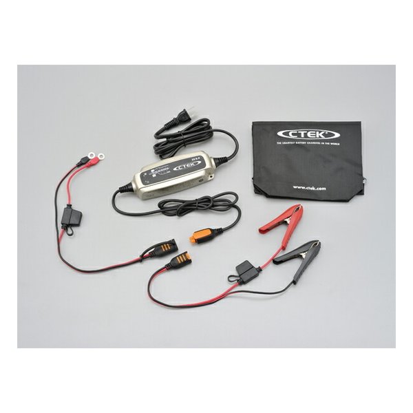 モーターサイクル用ブースターケーブル CTEK バッテリーチャージャーXS0.8JP D93007