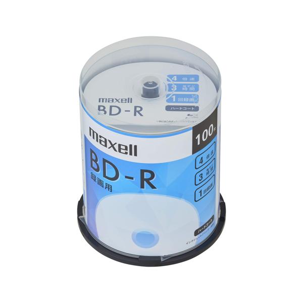 マクセル BRV25SIWP.100SP 録画用ブルーレイディスク BD-R 4倍速