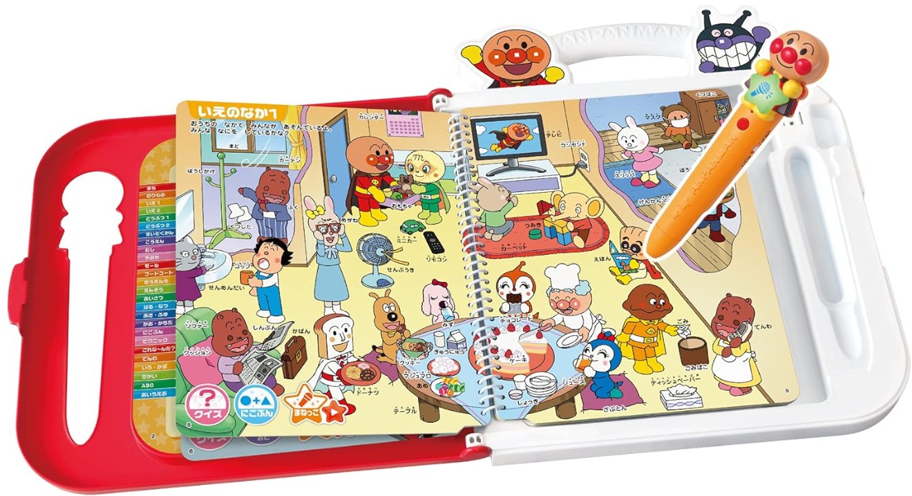 アンパンマン にほんご えいご 二語文も! あそぼう! しゃべろう! ことばずかんPremium【日本おもちゃ大賞2021 エデュケーショナル・トイ部門 大賞】