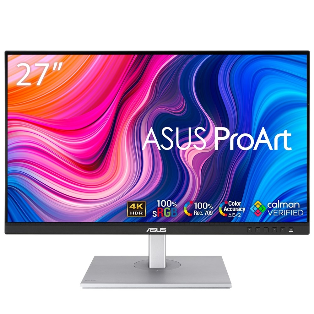 ASUSエイスース クリエイター液晶ディスプレイ(27型/IPS/4K UHD 3840x2160/60Hz/5ms/HDR10/HDMI/DP/USB Type-C/VESA/PIP・PBP対応/