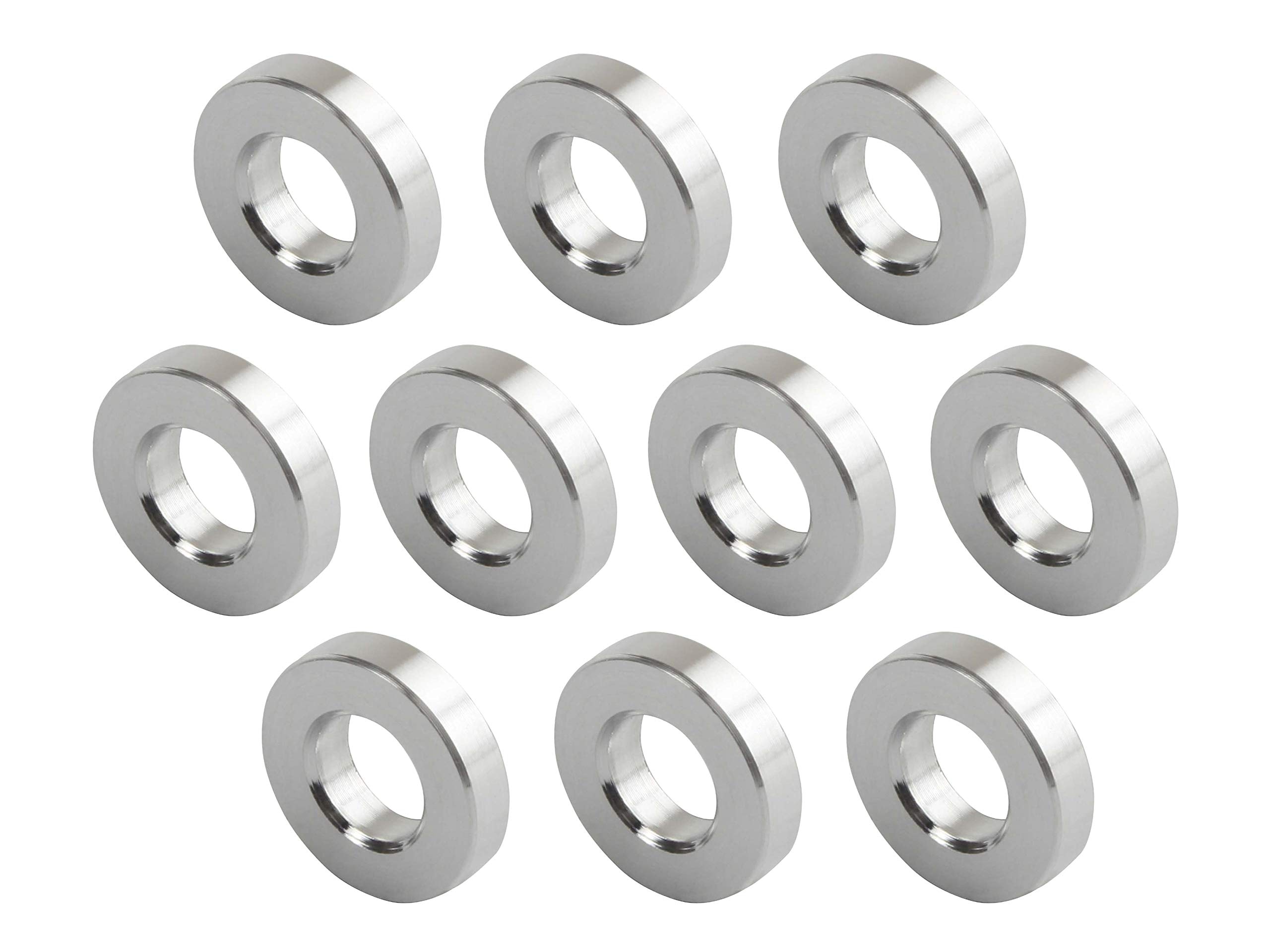 ポッシュフェイス(POSH FAITH) バイク用品 アルミユニバーサルカラーセット 内径6mm外径12.6mm厚さt=3mm 10個入り 300306