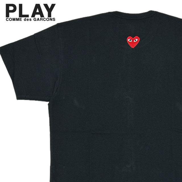 プレイ コムデギャルソン PLAY COMME des GARCONS PLAY BACKNECK RED HEART TEE Tシャツ 200-009470-051