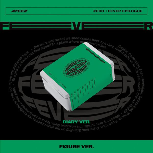 [MEGA]ATEEZ [ZERO : FEVER EPILOGUE] (PLATFORM Ver.) (DIARY Ver.) (FIGURE Ver.) チャート反映 当店特典