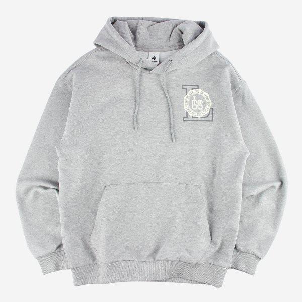 ルーズフィットエッセンシャルフード付きトレーナー QQ123LHD11 MGR_P414632755