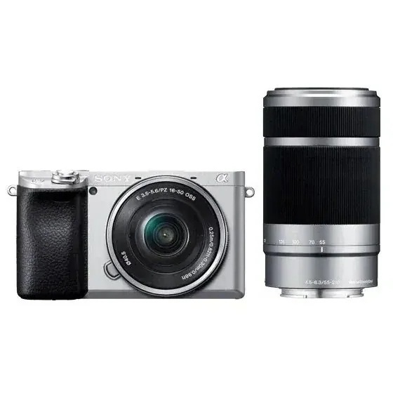 α6400 ILCE-6400Y ダブルズームレンズキット [シルバー] ミラーレス一眼カメラ