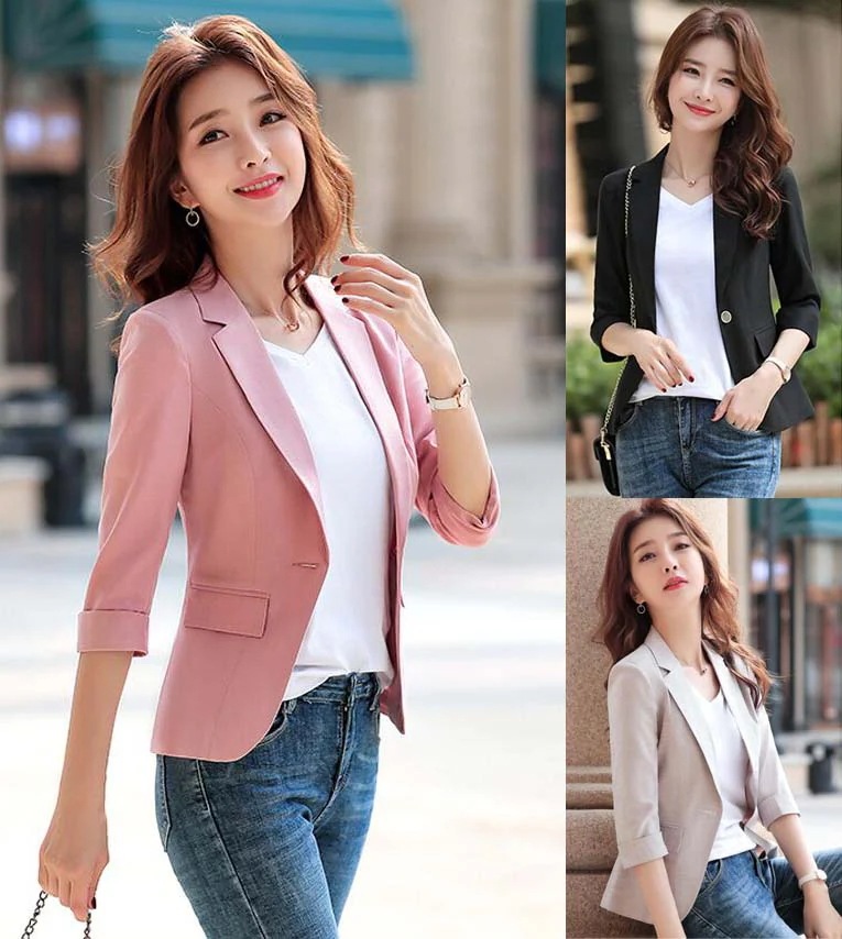 Chio2ndサマージャケット韓国風作単品スーツジャケット大きいサイズレデlィースジャケットOL通勤就活面接フォーマルエレガントテーラードジャケットスーツ女性ジャケットレディースブラックビジネスリクル