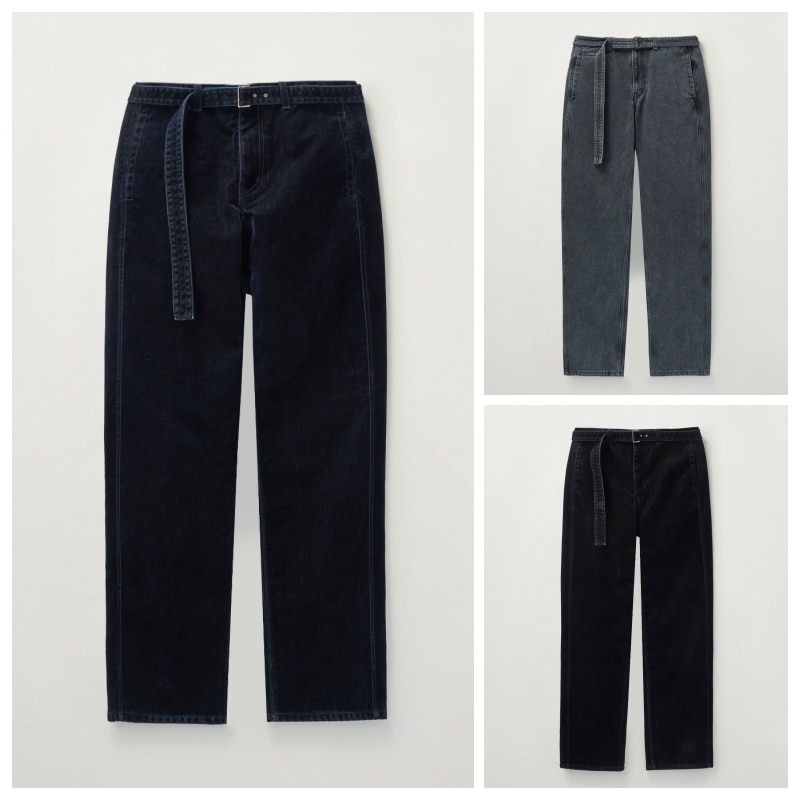 【SATUR】 CAMARO DENIM PANTS : 3COLORS