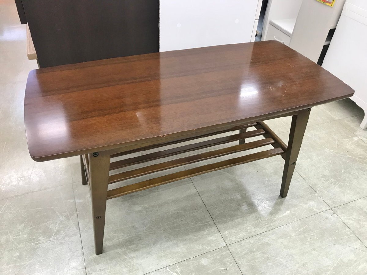 カリモクロクマル カリモク60 リビングテーブル小幅90cm T36300 センターテーブル ローテーブル 天然木 ［静岡市］店頭併売品 2409LR903
