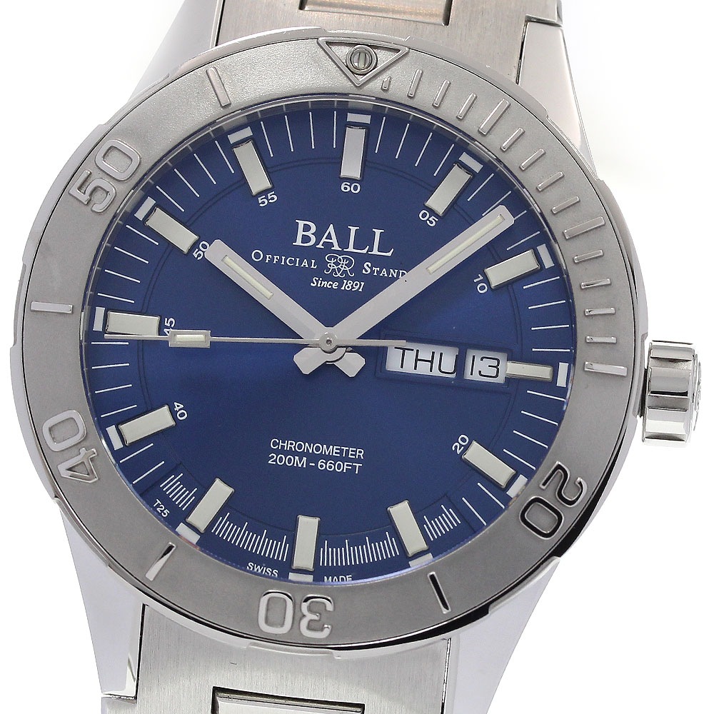 ボールウォッチ BALLWATCH DM3030B ロードマスター スキッパー 世界限定1000本 自動巻き メンズ 美品 _834960【中古】