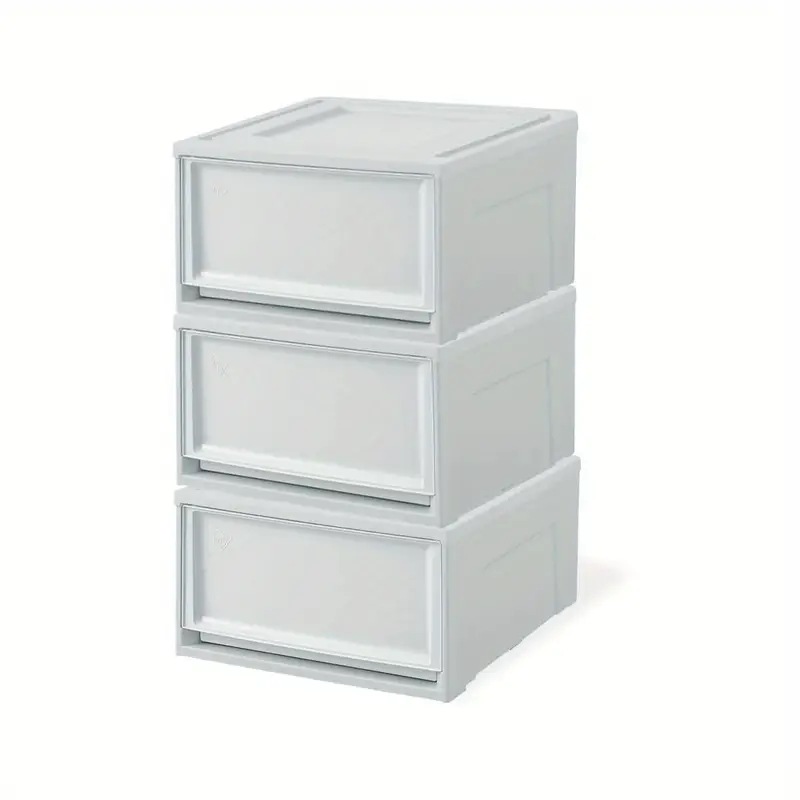 BC-L 収納ケース収納ボックス引き出し付きクローゼット高コスト設計衣類チェンジ用幅15.4×奥行19.7×高さ9.1インチ（39×50×23.2cm）ウォークインクローゼットガーメント