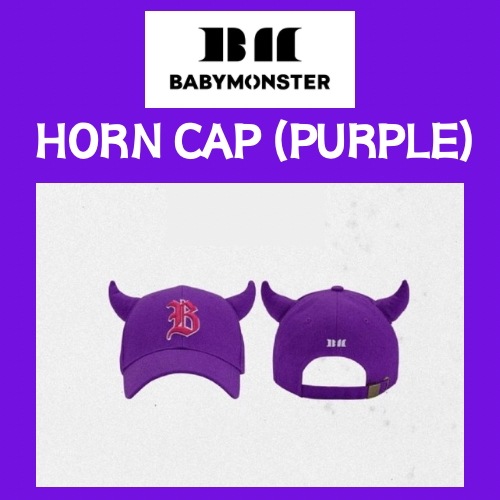 公式】 BABYMONSTER DRIP POP-UP HORN BALLCAP KPOP グッズ
