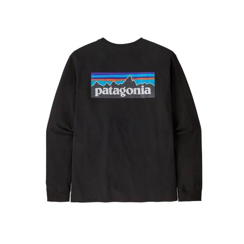 PATAGONIA 멘즈 롱-슬리브드 P-6 로고 리스판서빌리-티 38518R5 395397 1760283