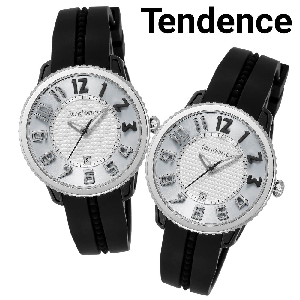 大人のおそろい テンデンス ペアウォッチ ペア腕時計 かっこいい 同じ 腕時計 手表 メンズ レディース 防水 ブラック シリコンベルト お揃い カップル 高校生 大学生 母の日 父の日 ペアギフト 28,512円