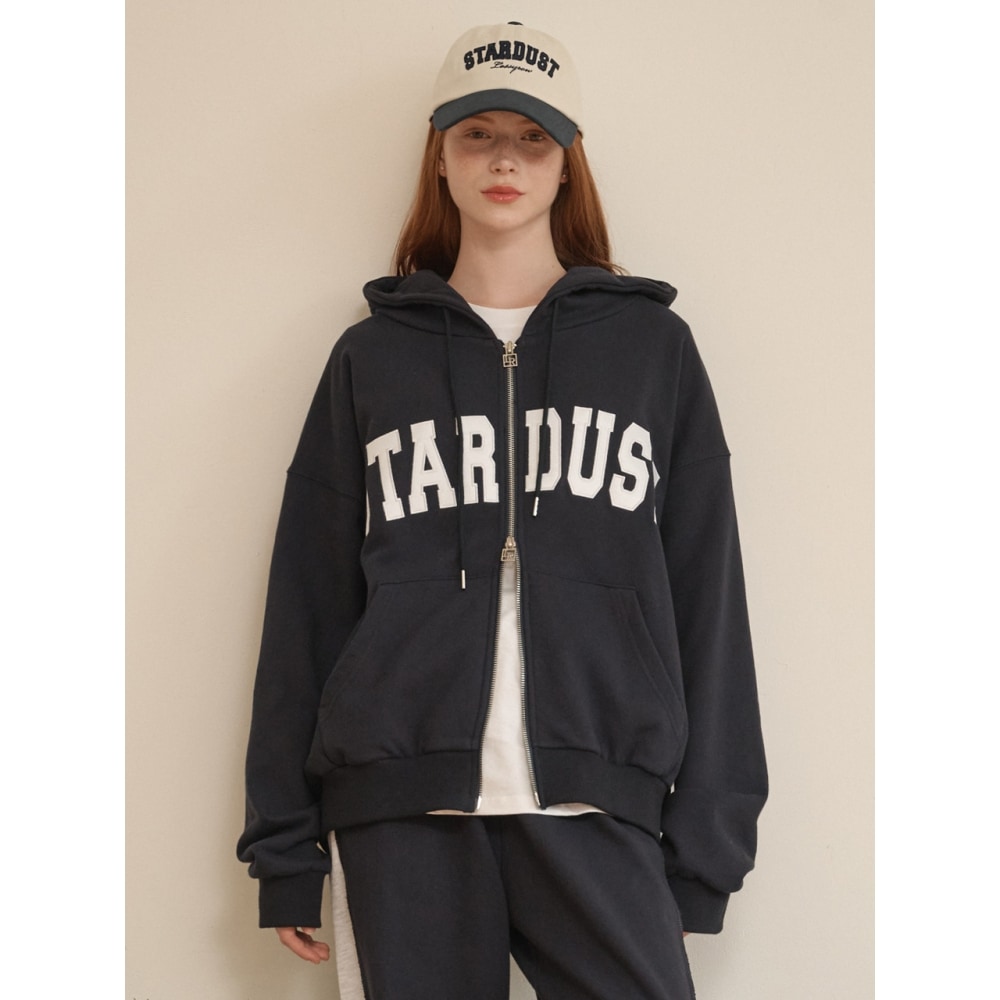 LOSSYROW スターダストジップアップフードネイビー 8,381円