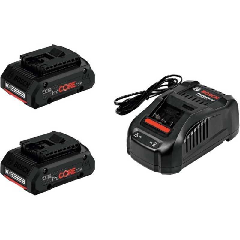 BOSCH　ボッシュ バッテリー充電器セット　PROCORE18V4S2