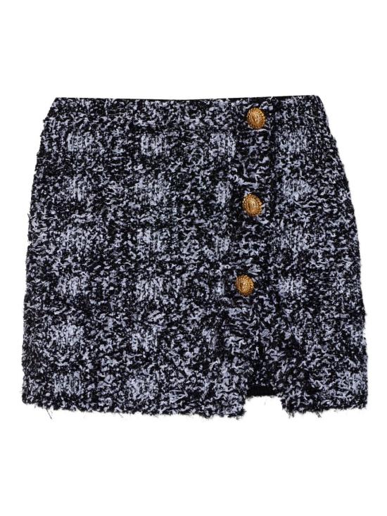 BALMAIN Women Mini Skirts GF1LBB41KJ57 EAB Black