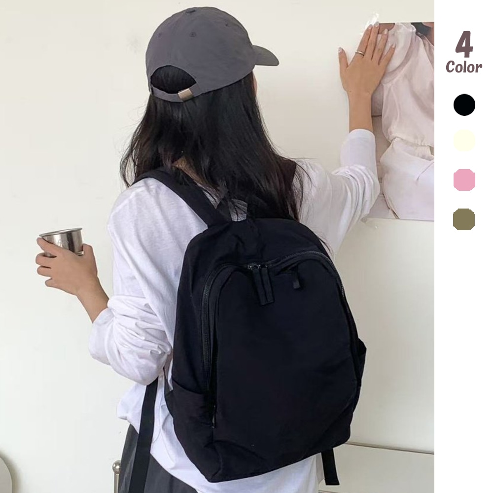 [カバン]ナイロンベーグルバックパック/人気商品