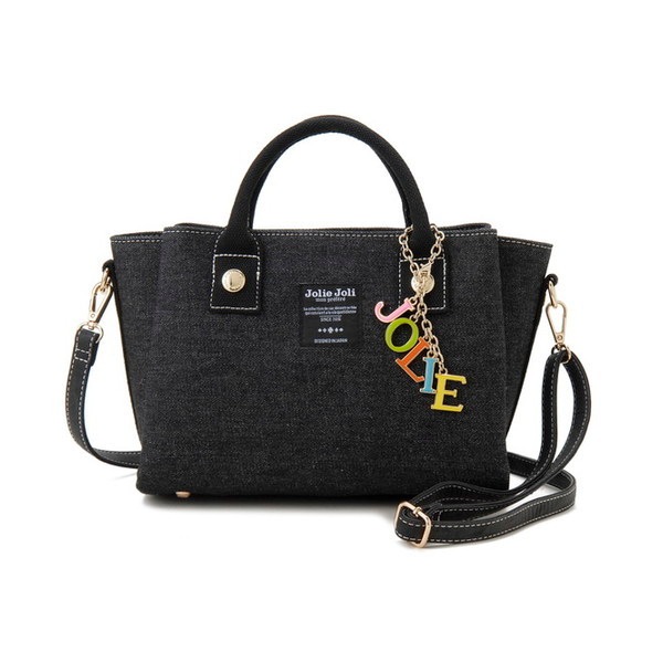ジョリージョリ 前後あおりポケット付き2WAYバッグ JJ-2017021-001 ブラックブラック
