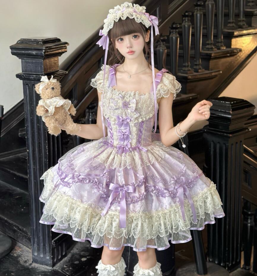 【新作登場 最安値!】105ロリータ ゴスロリ コスプレ ワンピース　メイド服 コスチューム 文化祭 学園祭 衣装 仮装 ハロウィン おすすめ 可愛い ドレス　日常　写真　舞台　花嫁　洋服　新