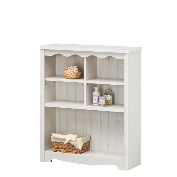 オープンラック おしゃれ 幅74高さ89 木製 白 ホワイト 14,083円