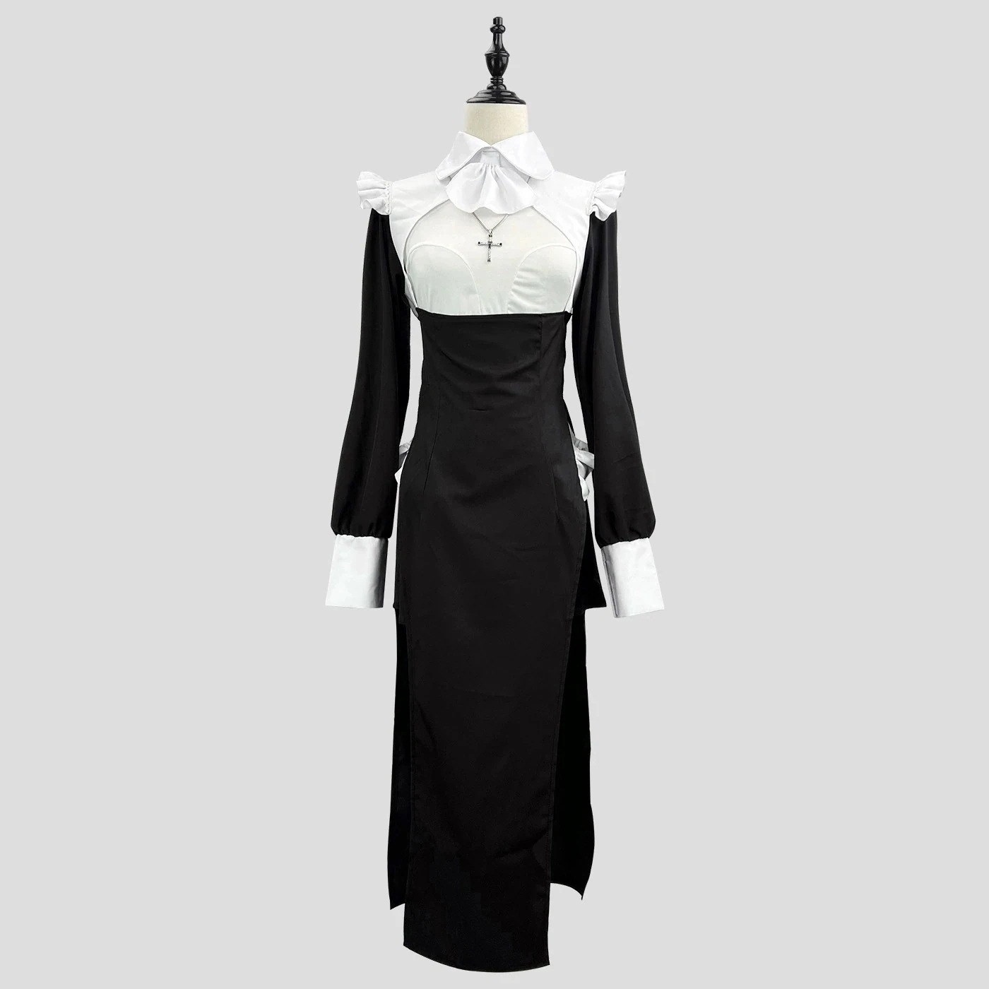 3日出荷 cosplay シスター服 メイド人 ラージコード コルセット着アイドル衣装 ロリータ ハロウィン 仮装 春服 レディース