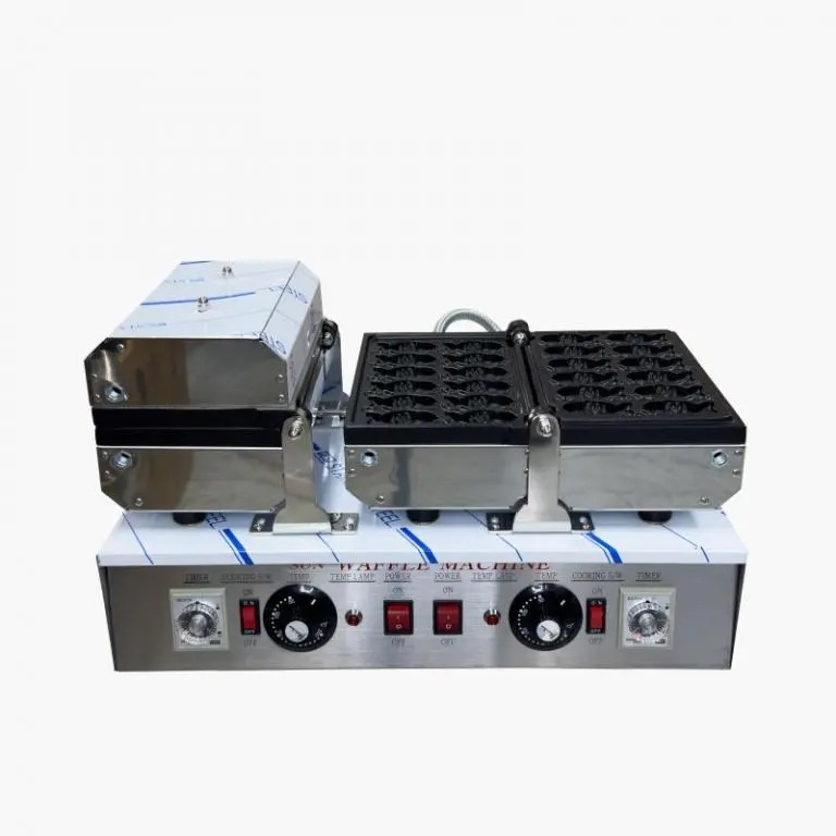 【韓国製】 太陽産業 ミニたい焼き機 24穴 FPR-450L 電気 220V (変換プラグ付) おやつ製造