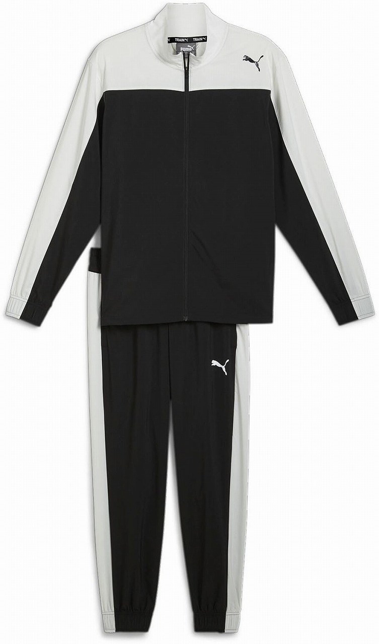 プーマ PJ-526371-05-M メンズ トレーニングウェア トレーン フェイバリット トラックスーツ(プーマブラック/VA・サイズ：M) PJ52637105M