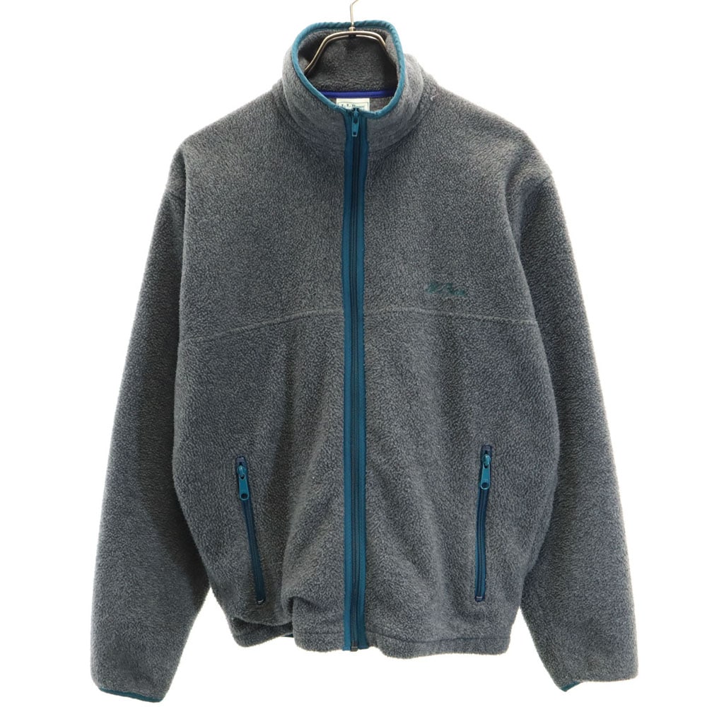 80s ヴィンテージ フリースジャケット グレー アウトドア メンズ