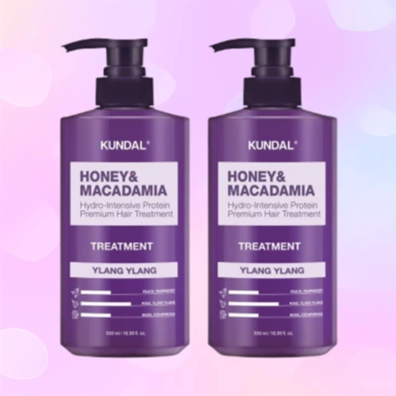 ヘア トリートメント イランイランの香り 500ml 2個 (鎮静/弾力/保湿/栄養供給/活力/しわ防止)