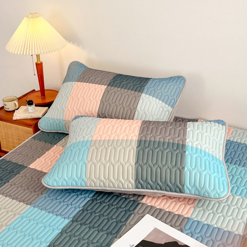 クールラテックスマットセットアイスシルクマットタイプa母子グレードベッドマット1.8ダブルサマーアイスシルクソフトマット