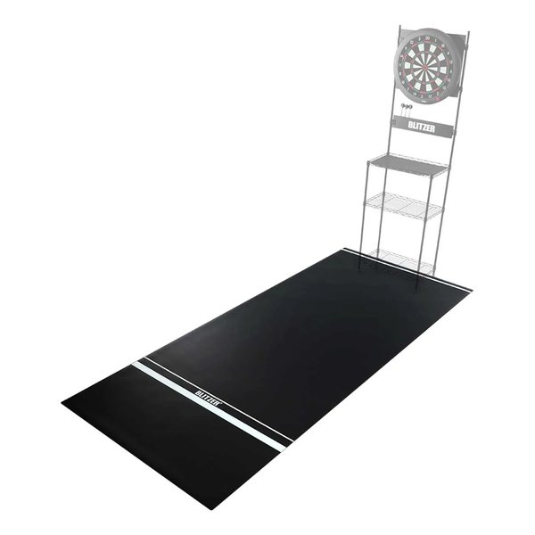 部屋ごとダーツマットラージ W310×L D 130×H0.2cm/ブラック BOP33-BK
